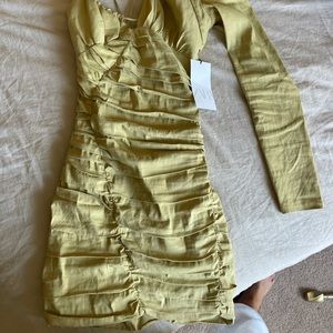 Zara One Shoulder Mini Dress